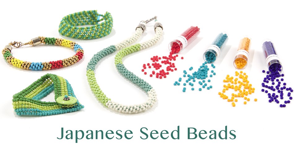 Japanese seed beads and jewelry